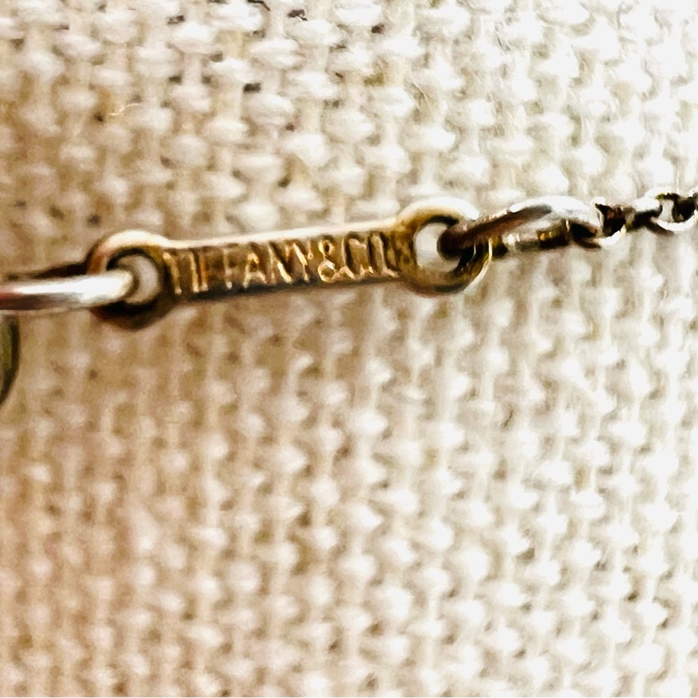 Tiffany & Co. 925 Sterling Silver Star Cutout Necklace - Vintage design - EUC - Picture 6 of 8